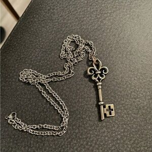 James Avery sterling silver St Mary pendant